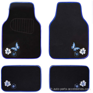 Voiture Pass-Universal Fit broderie papillon et voiture de fleurs